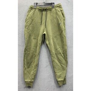 Nike Mens Sportswear Tech Fleece Jogger pants Olive Green Size Large